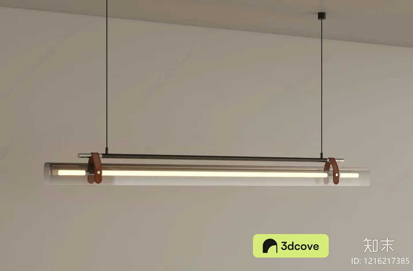 A Long Hanging Light Fixture