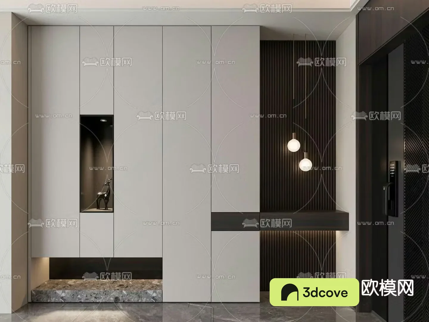 Entrance shoe cabinet Entrance