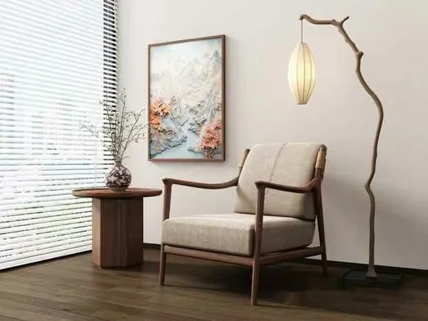 Modern Living Room 3D Model – 3713 – VRAY Render