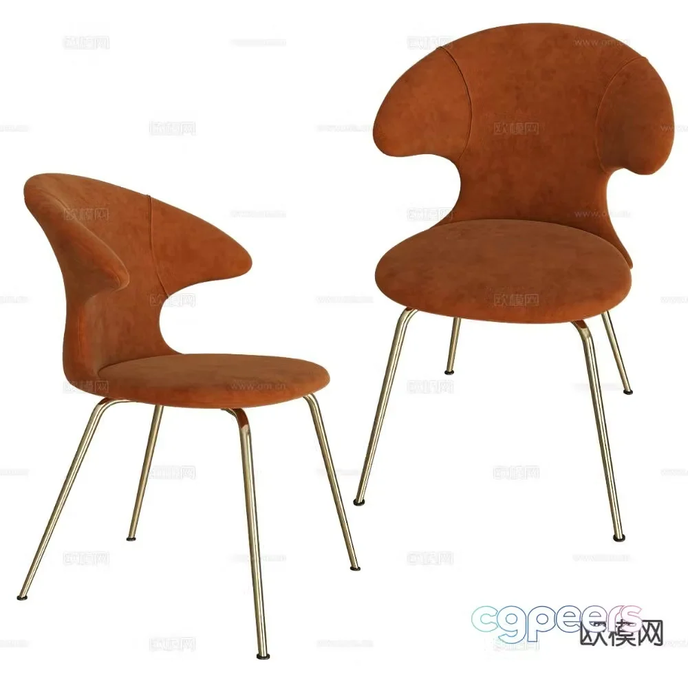 UMAGE Italian style dining chair 3d model