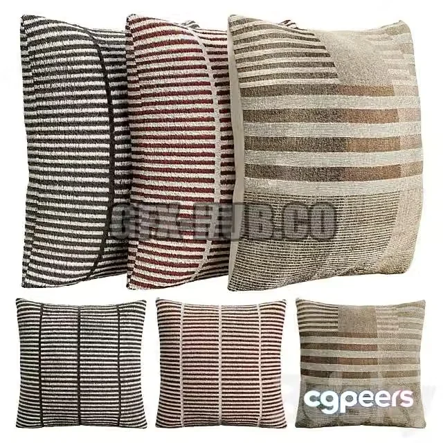 3ds Max Free – CB2 Pillows Set V2