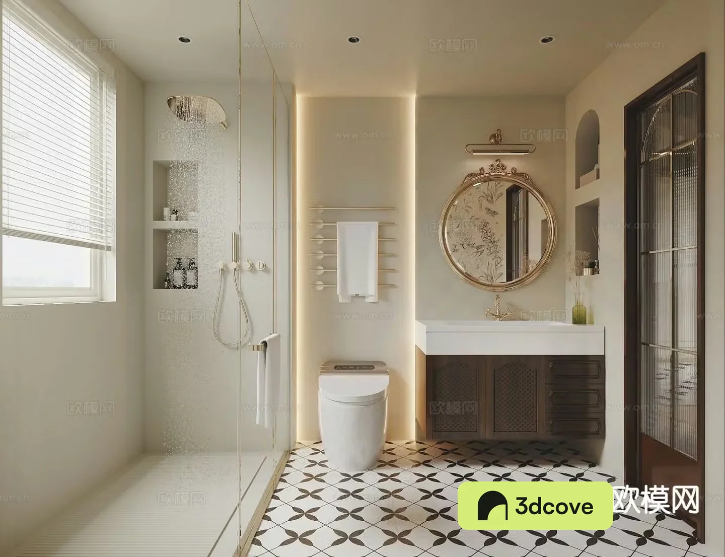 French bathroom