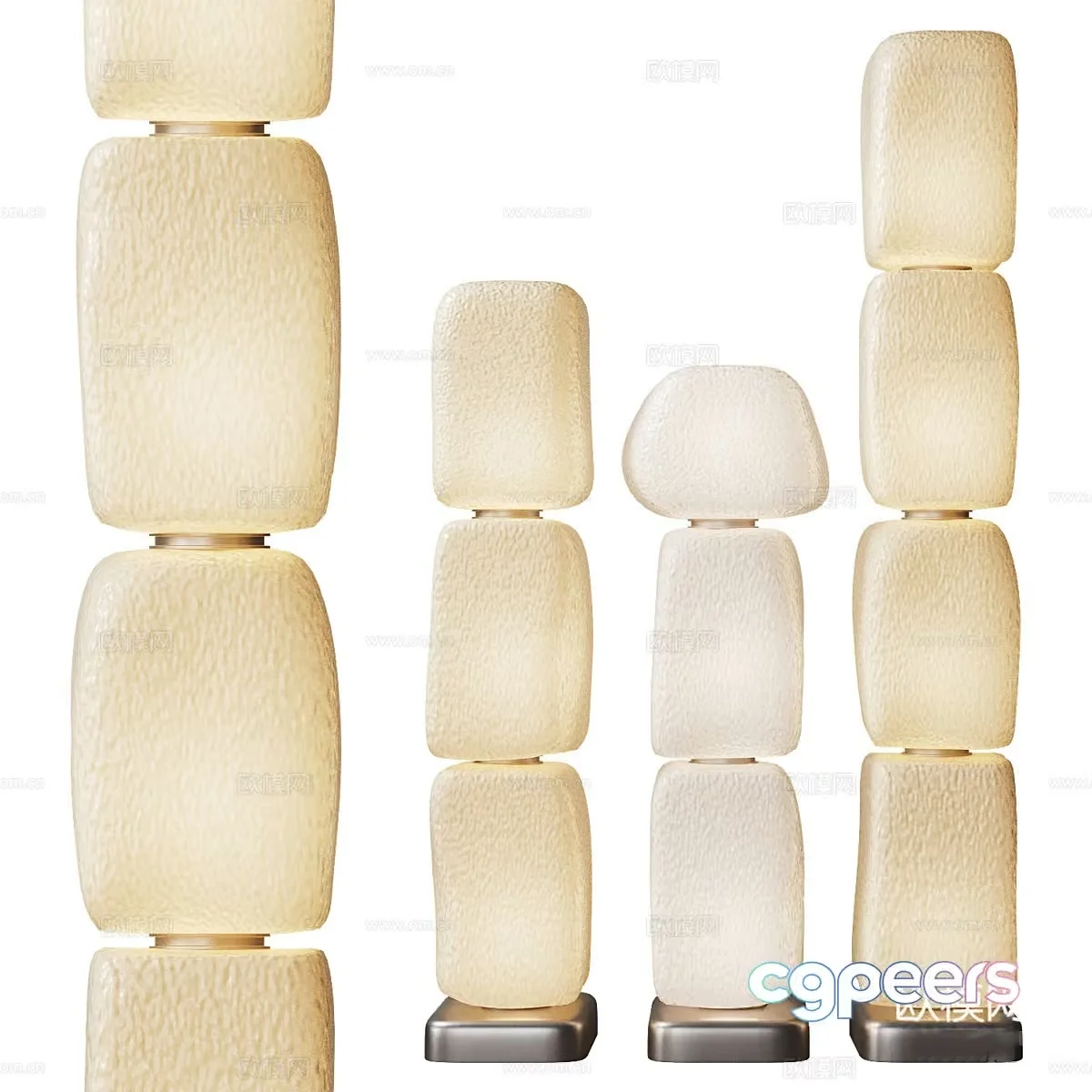 Modern Table Lamp 3D Model – 11025 – CORONA Render
