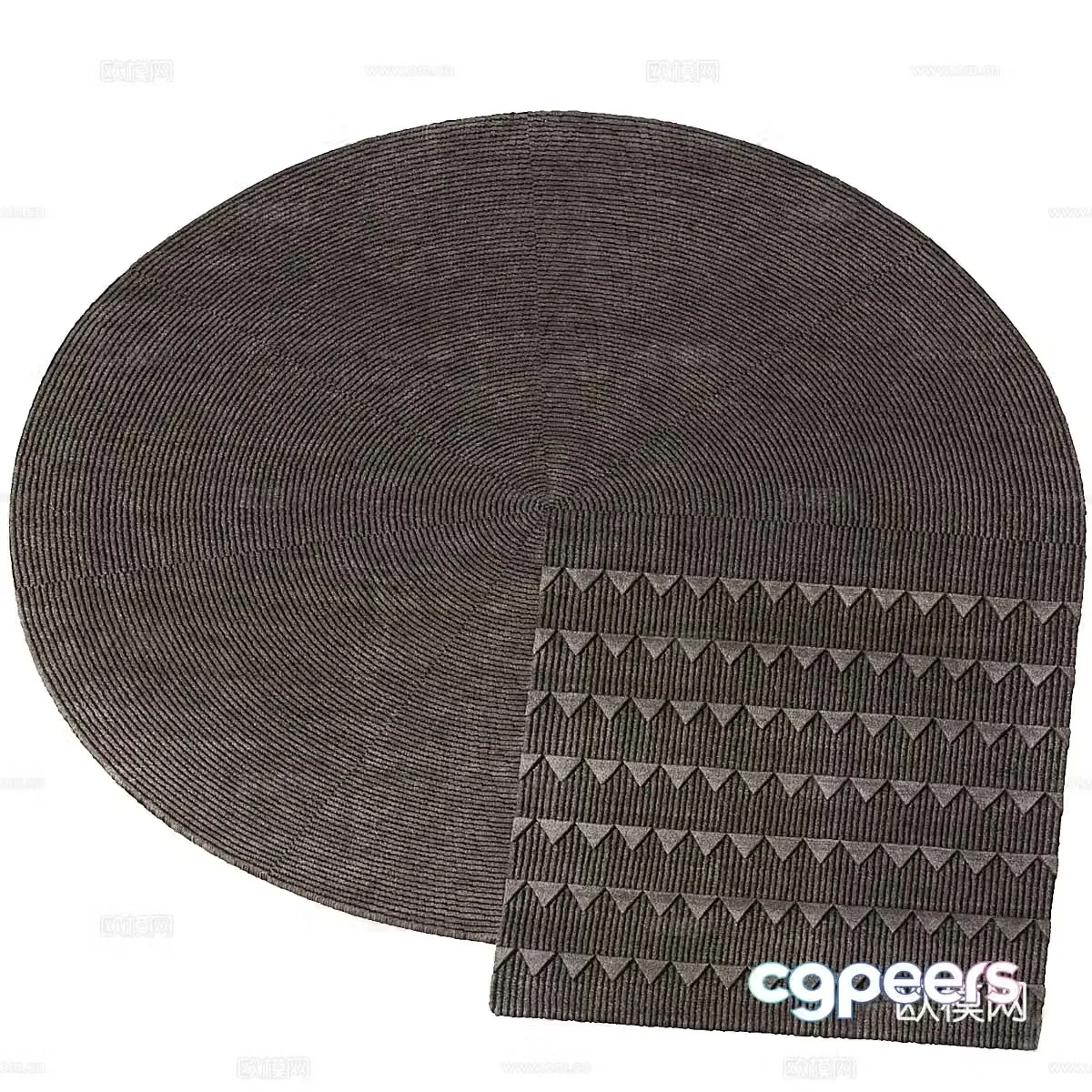 Art carpet Modeling carpet Round carpet Children’s carpet Retro carpet Blanket Negotiable area 3D model
