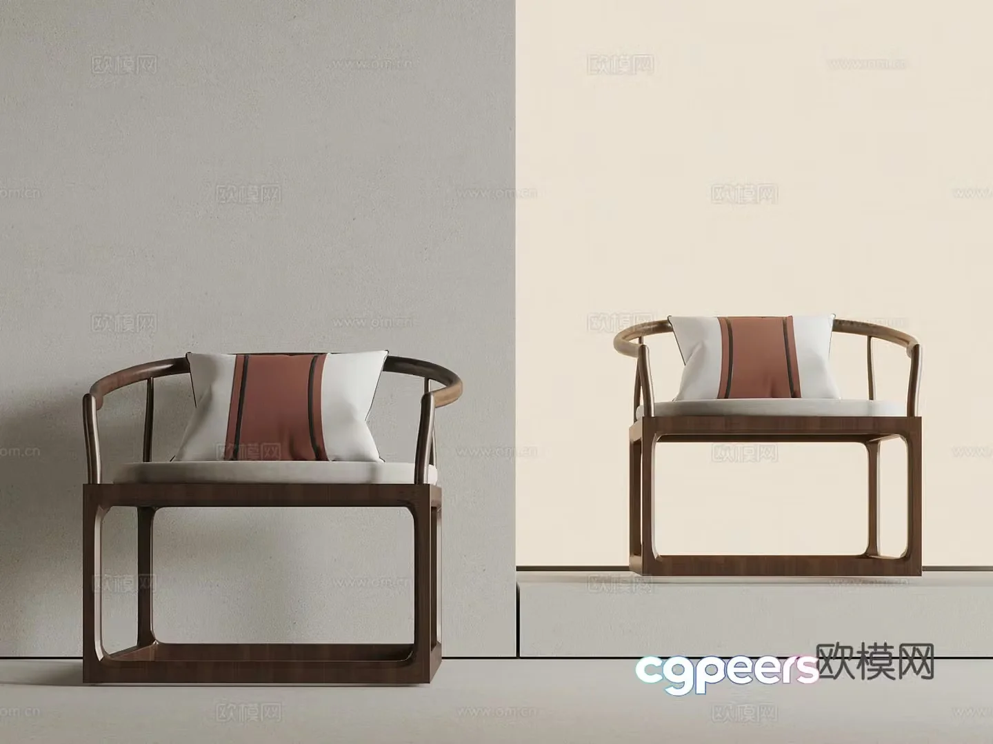 New Chinese chair 3d model