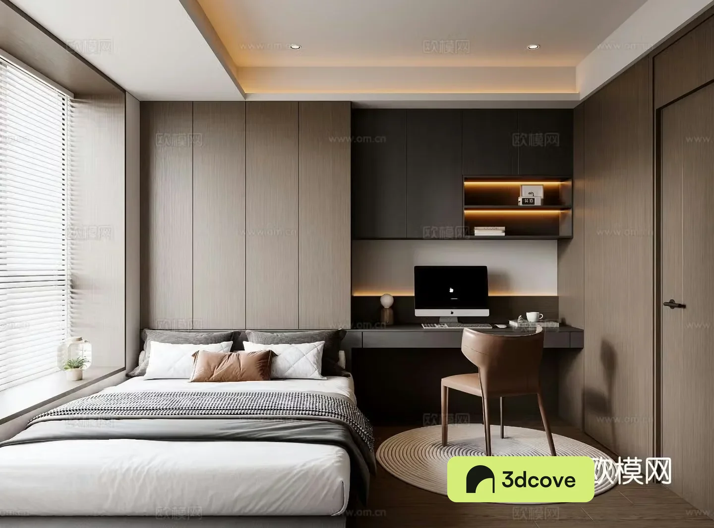 Italian tatami bedroom