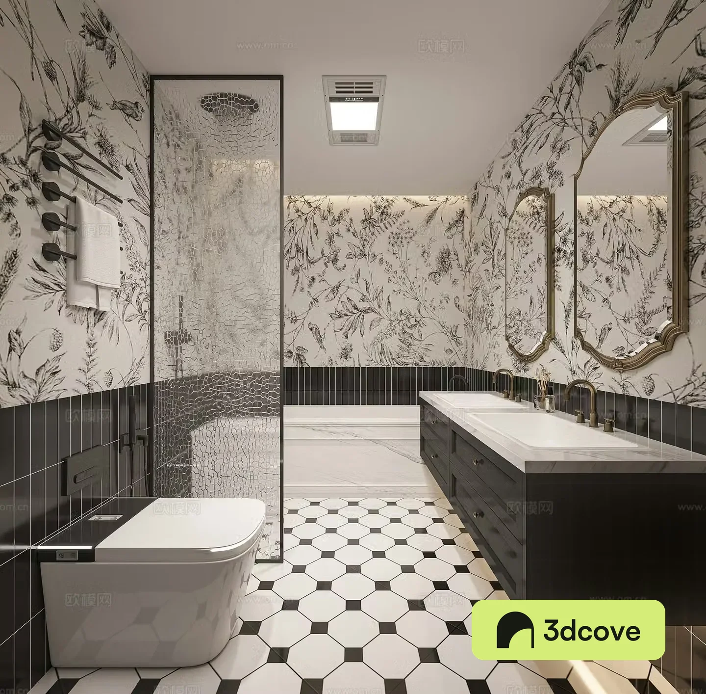 French bathroom