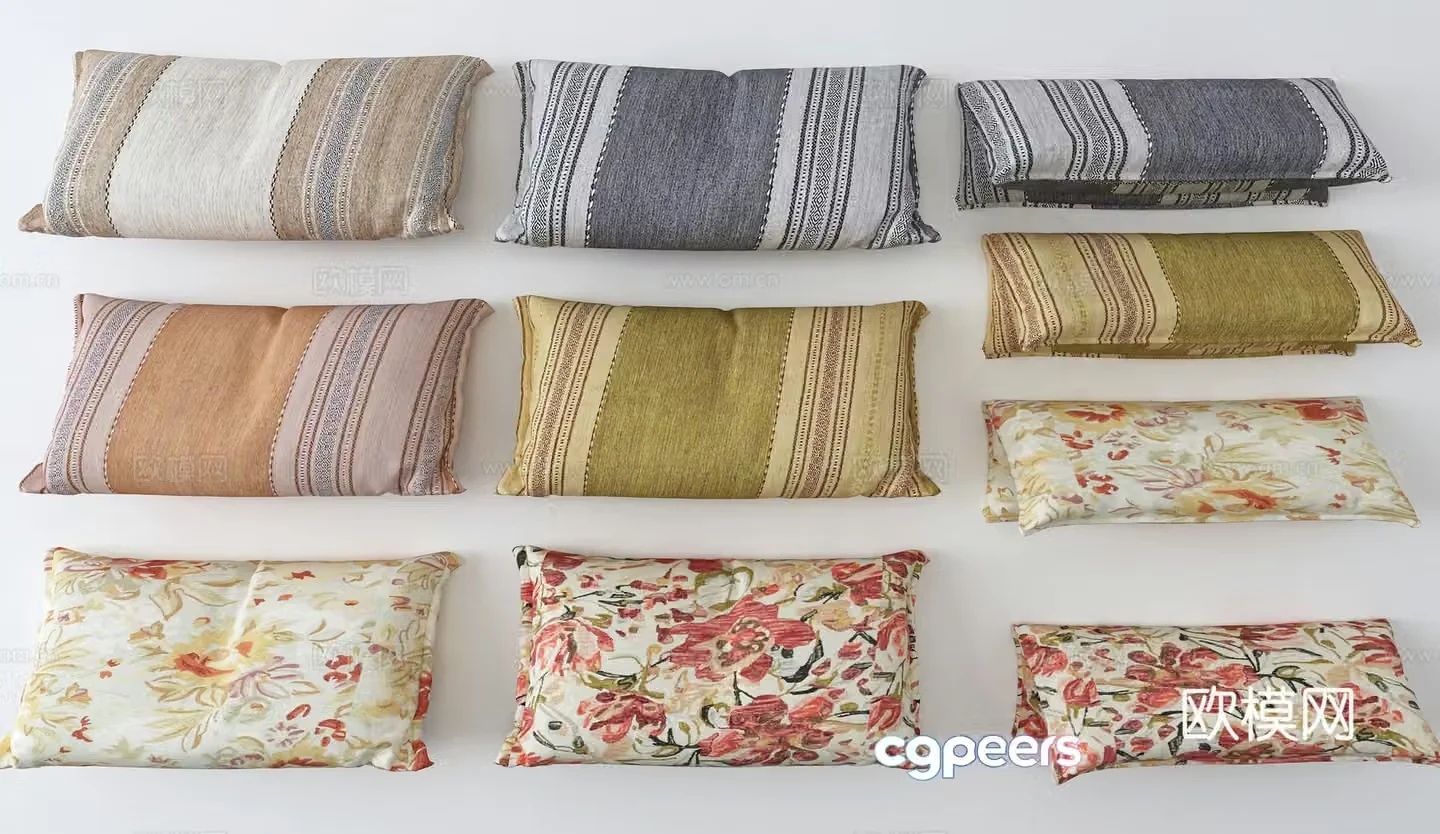 3D model of pillow
