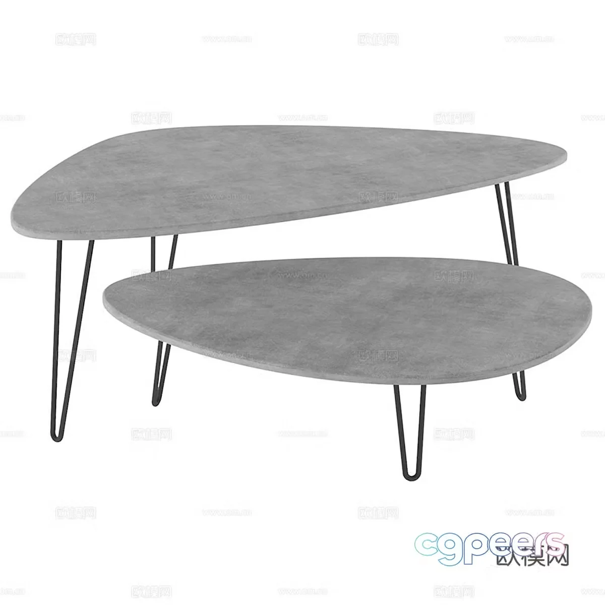 Modern simple coffee table coffee table simple coffee table living room coffee table marble coffee table 3D model