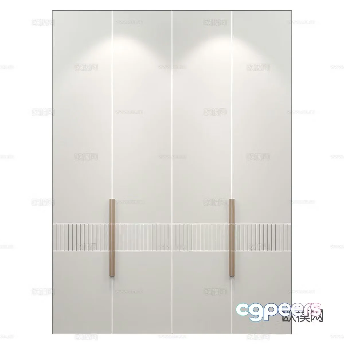 3D model of furniture composition