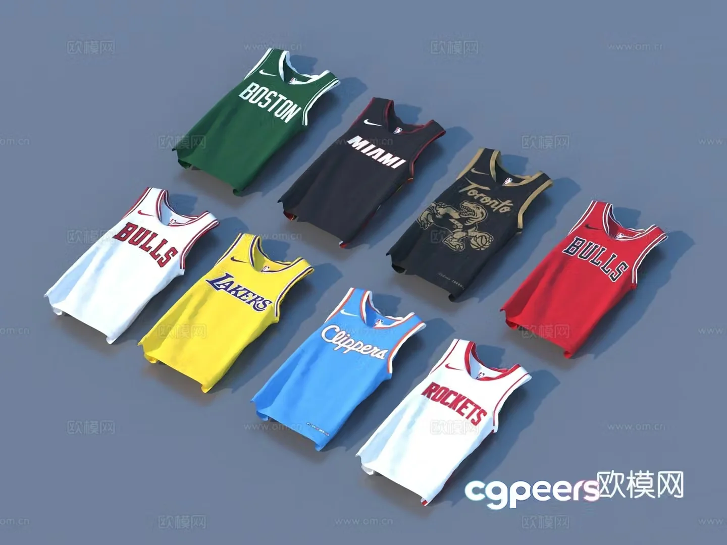 jersey sportswear 3d model
