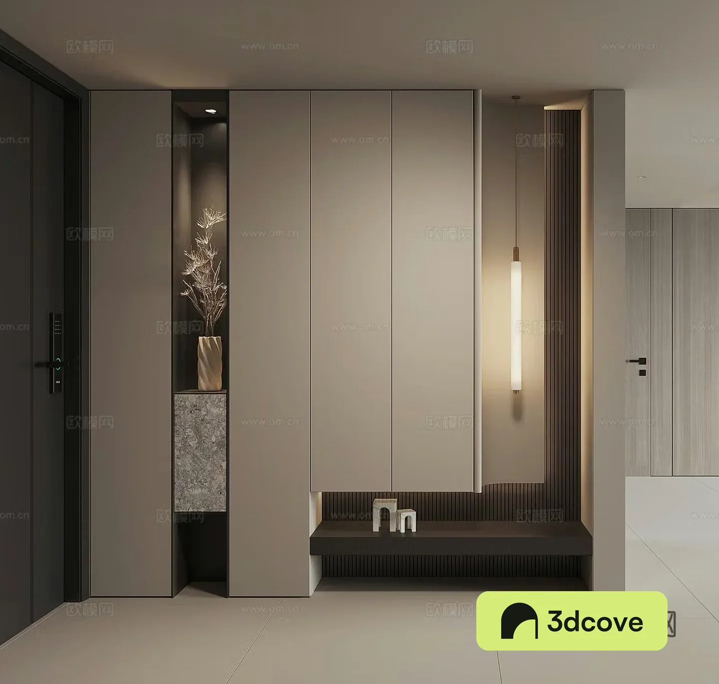Modern entrance hall