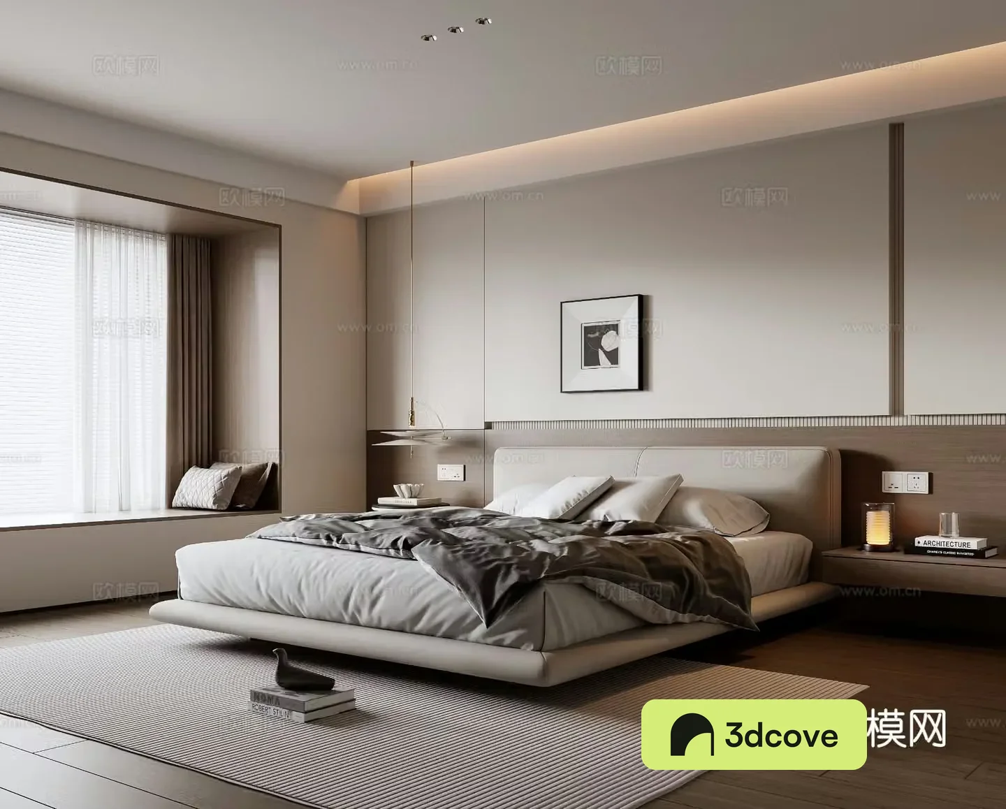 Modern bedroom