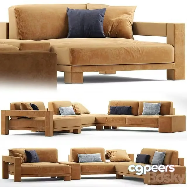 3ds Max Free – Cornelio Cappellini VISION sofa
