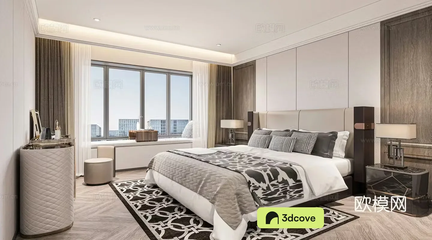 Modern bedroom