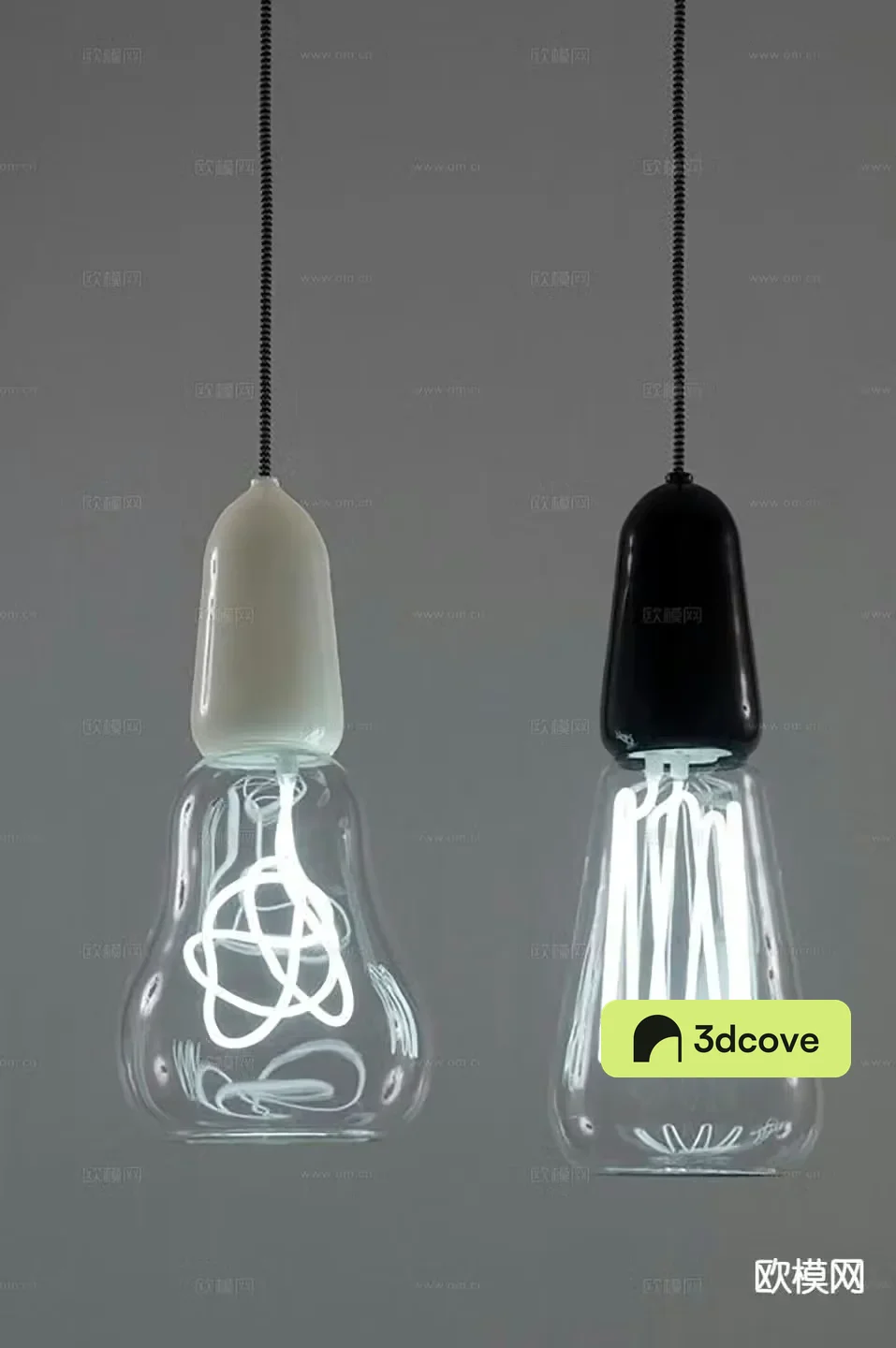 Light luxury chandelier bedside small chandelier