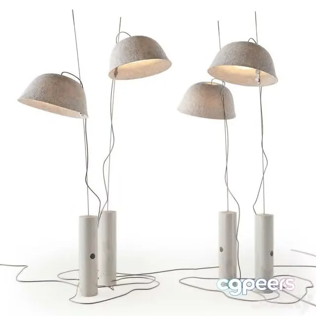 3ds Max Free – molo capello table lamp