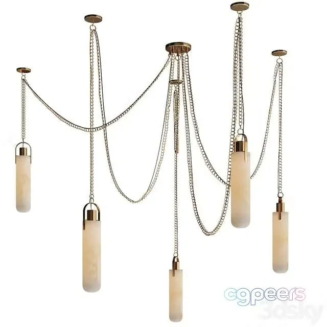 3ds Max Free – Flint Alabaster Pendant Lamp