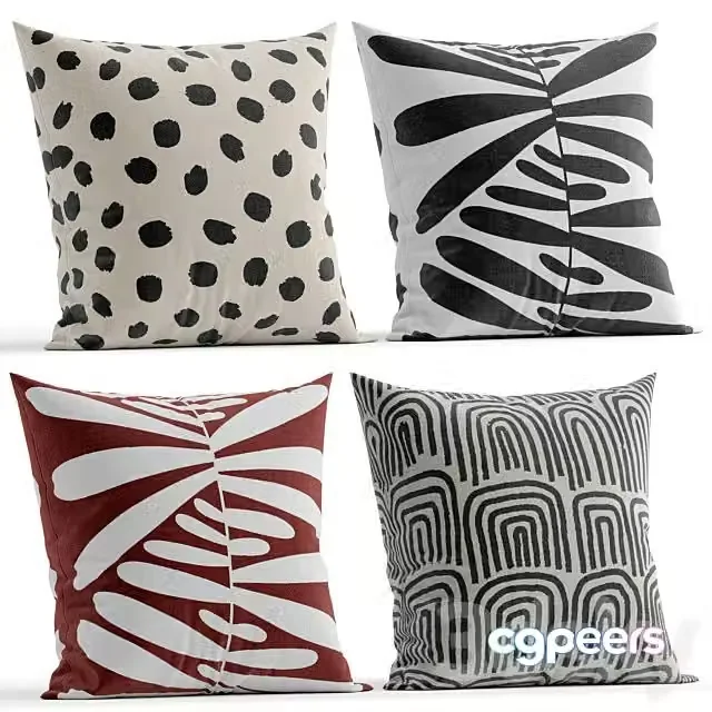 3ds Max Free – Ikea Decorative Pillows