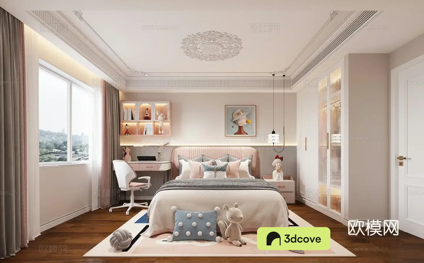 French children’s room