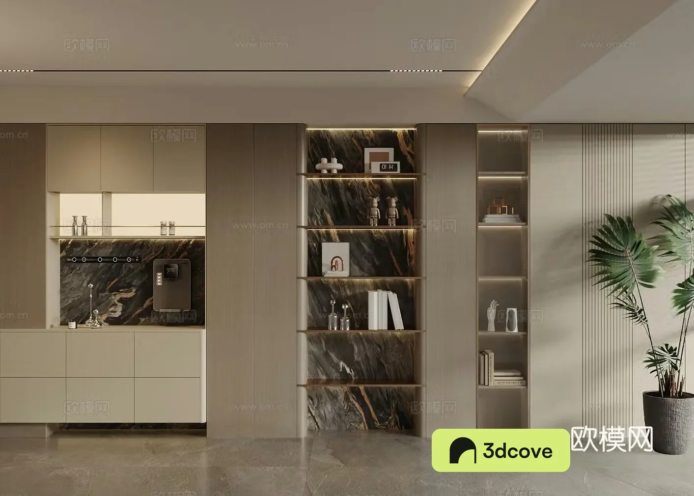 Modern light luxury wine cabinet Light luxury Italian wine cabinet Open wine cabinet Luminous wine cabinet Finished wine cabinet