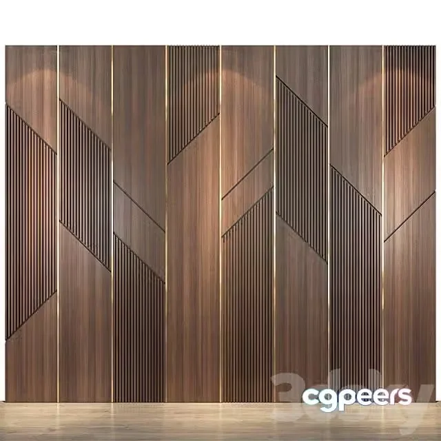 3ds Max Free – Wall Panels Set 92