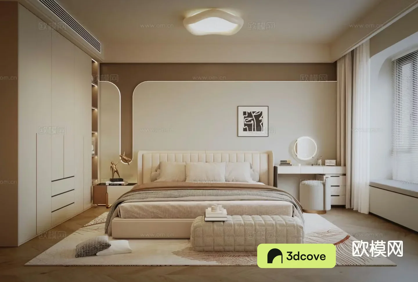 Cream style bedroom master bedroom