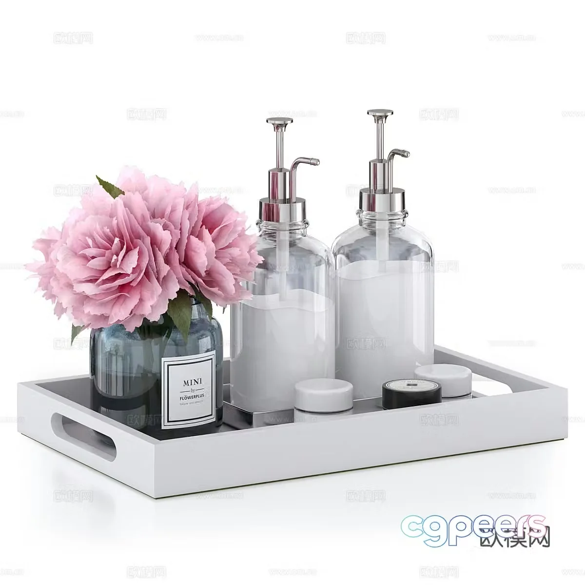 Toiletries Toiletries Toiletries Toiletries Bathroom Small Parts Bathroom Ornaments Bathroom Ornaments 3D Model