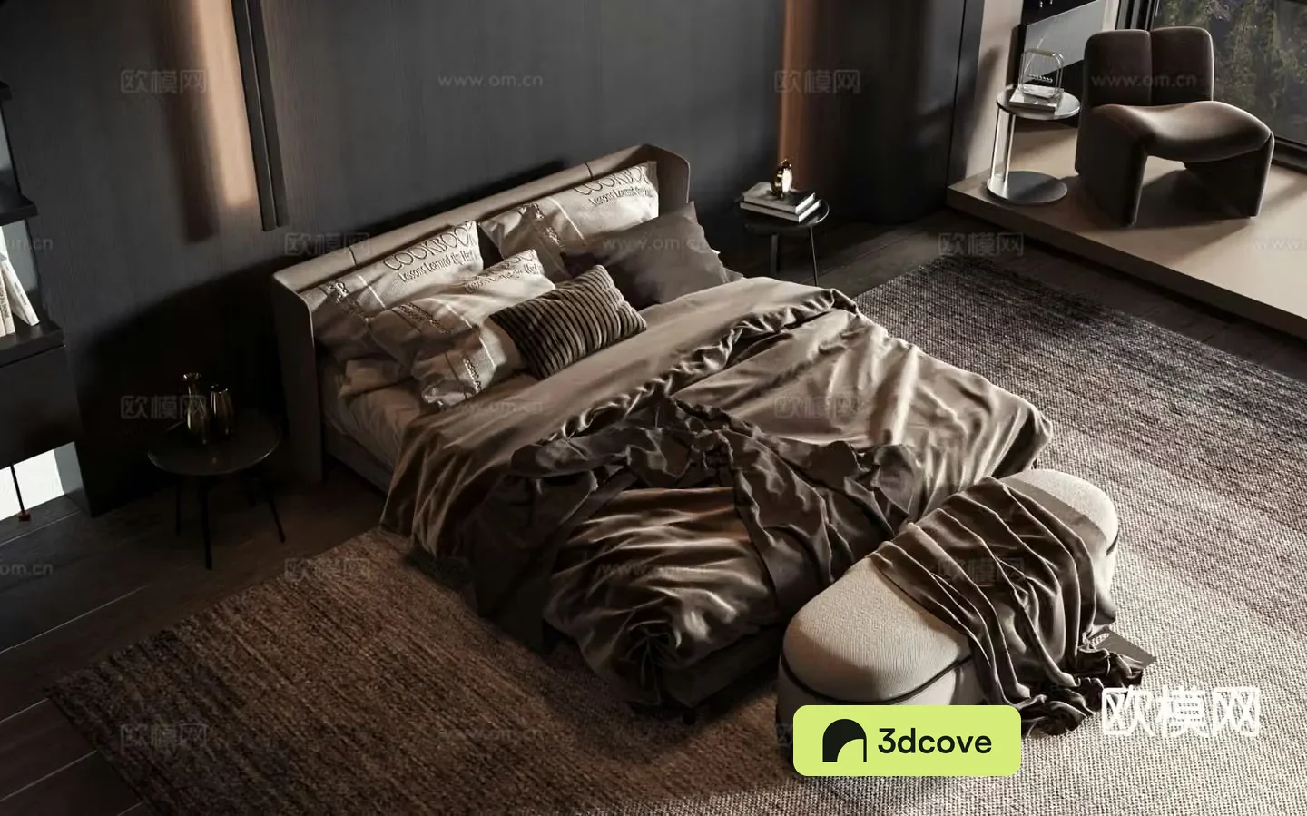 Italian double bed