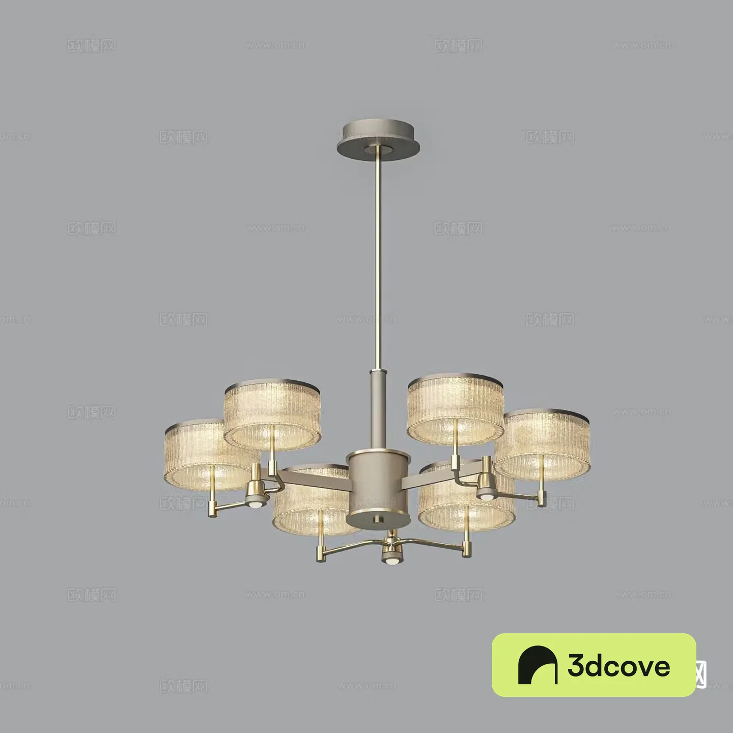 Light luxury chandelier hall chandelier