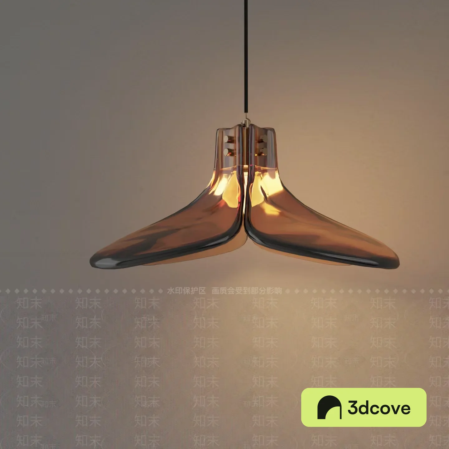 Gold Light Fixture