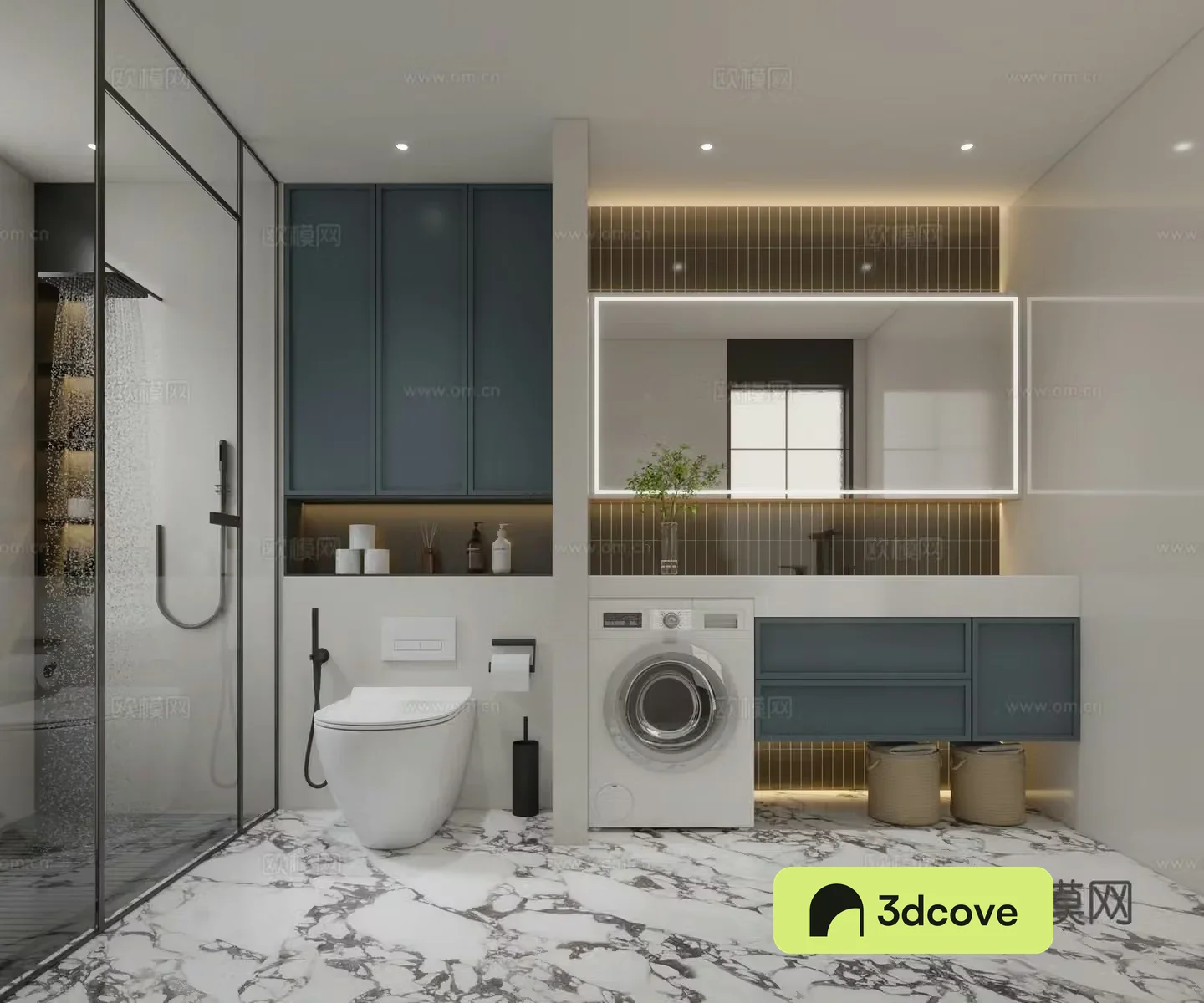 Modern bathroom