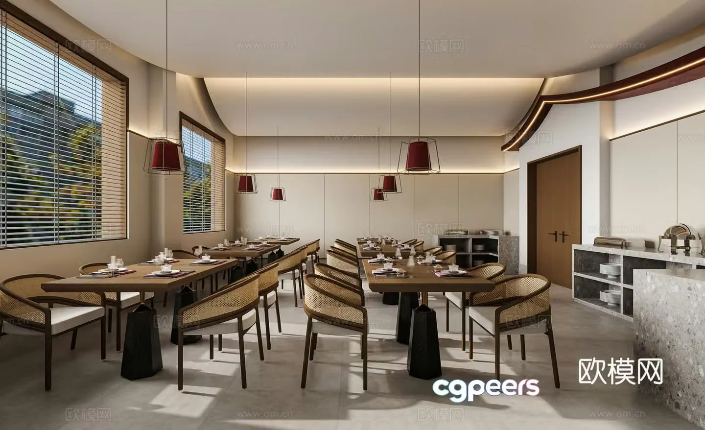 3D model of B&B Hotel Public Restaurant