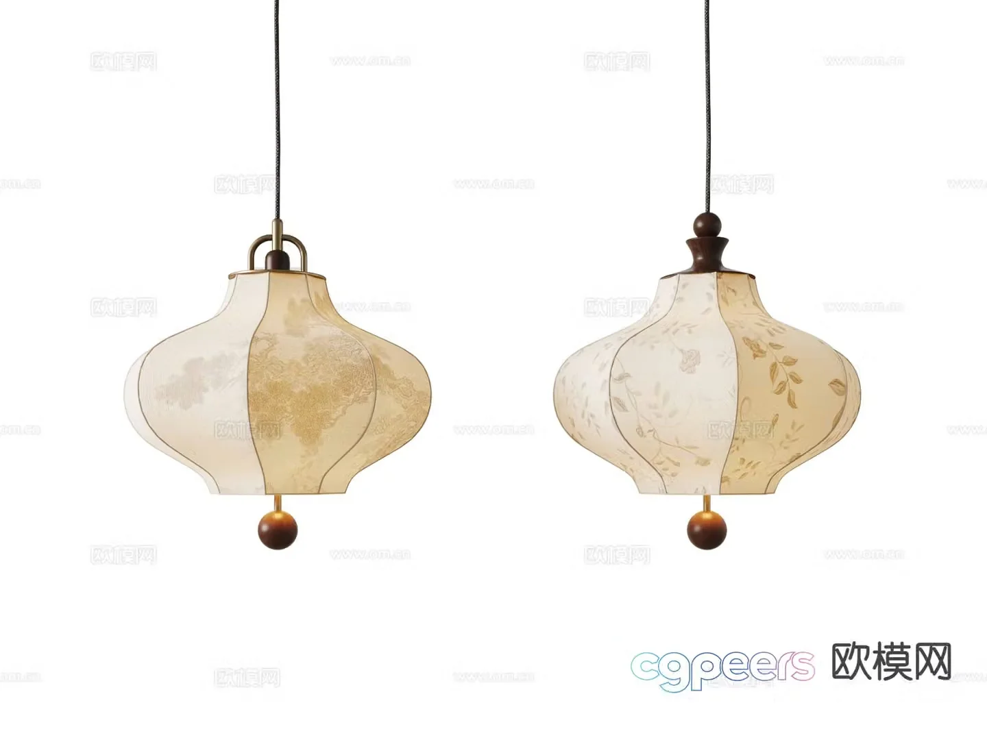 French chandelier hall chandelier 3d model