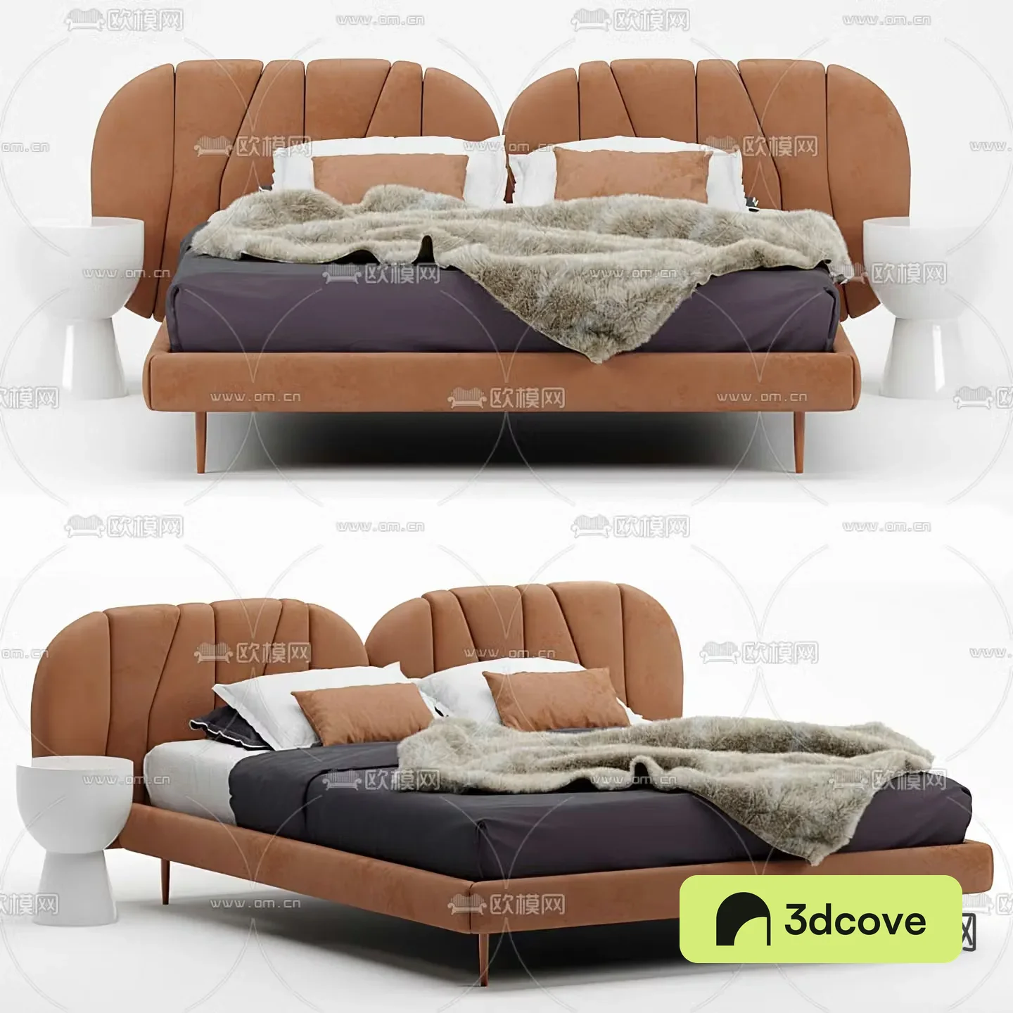 Italian double bed