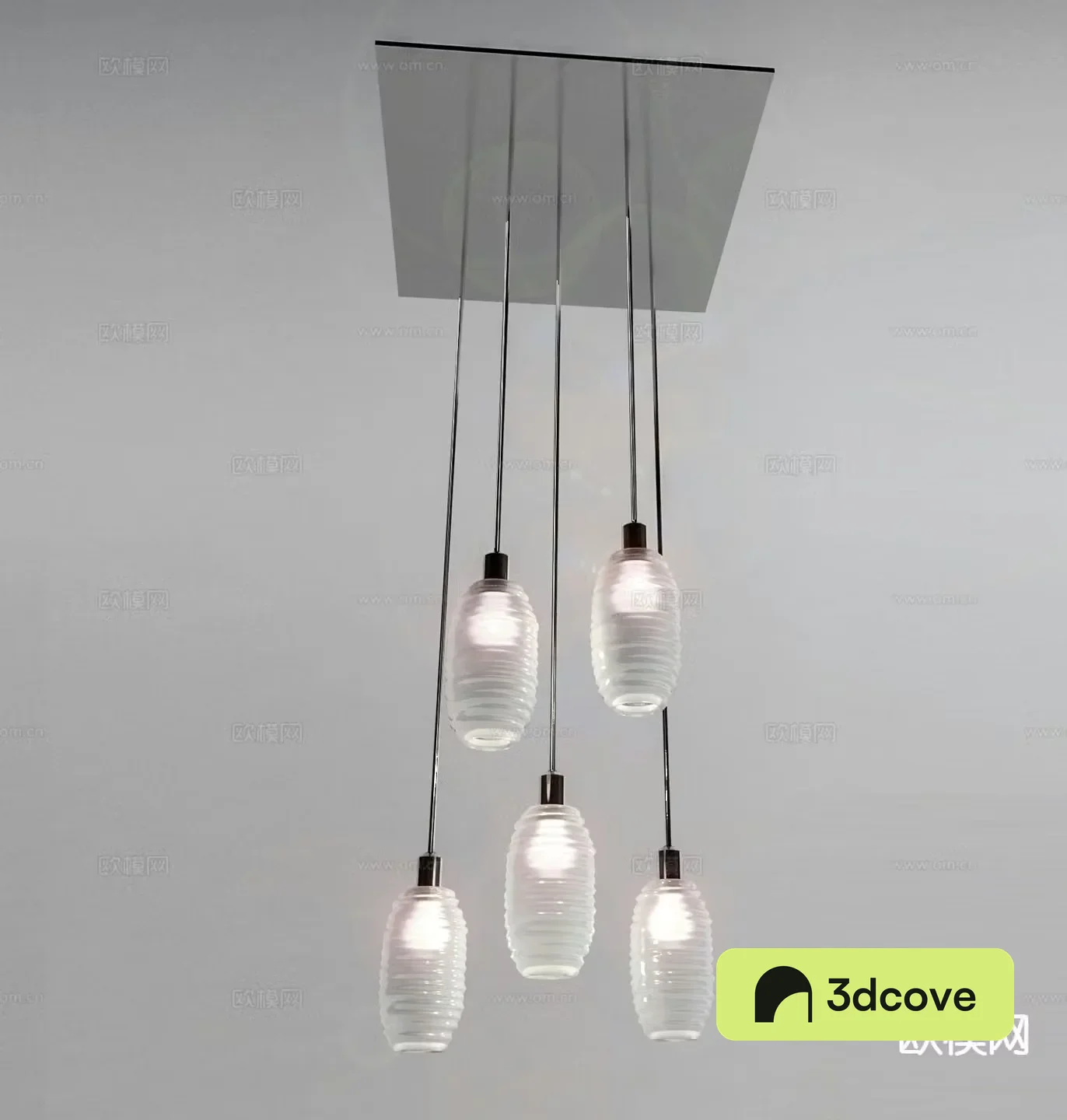Modern decorative lamp suction cup chandelier
