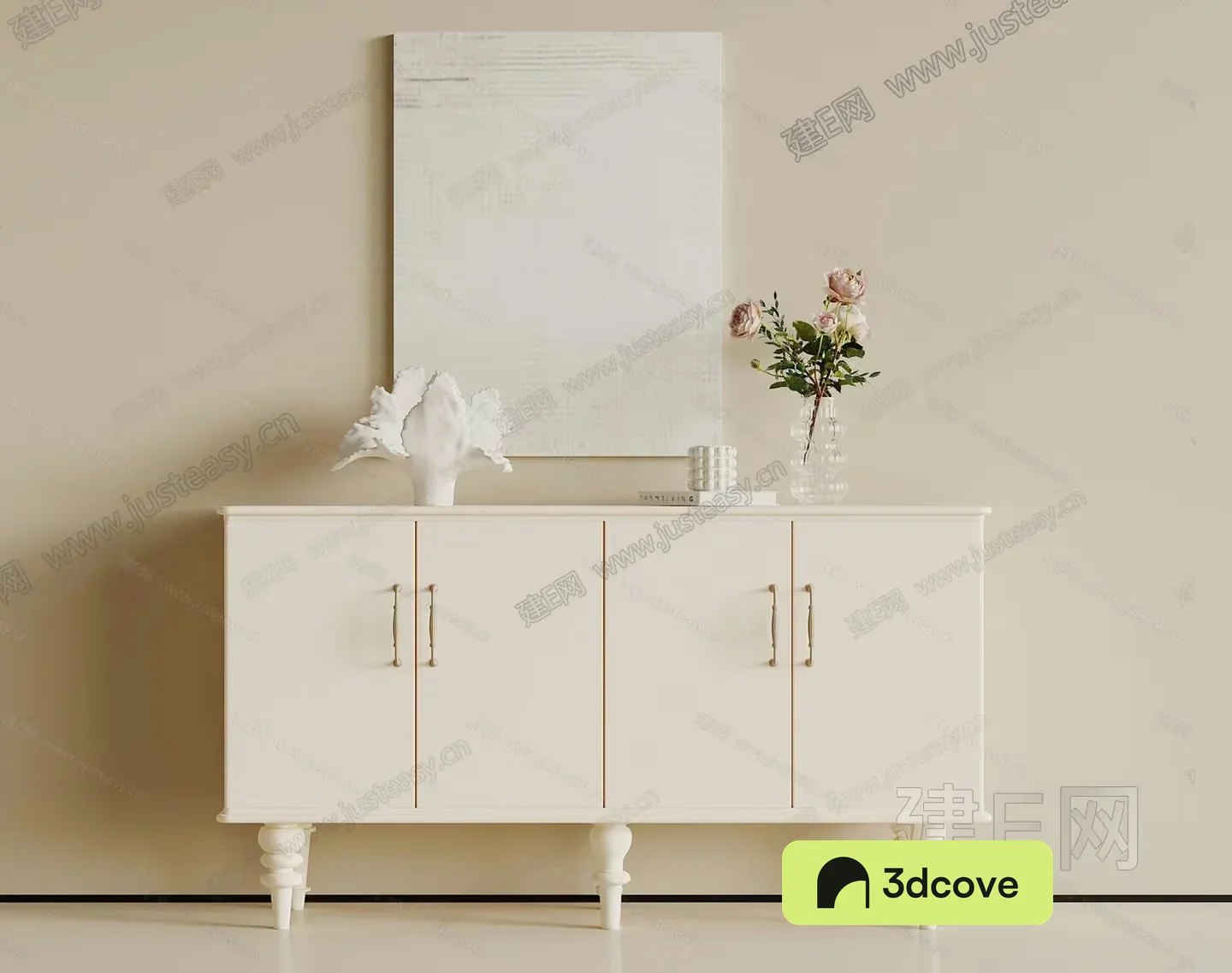 A White Cabinet