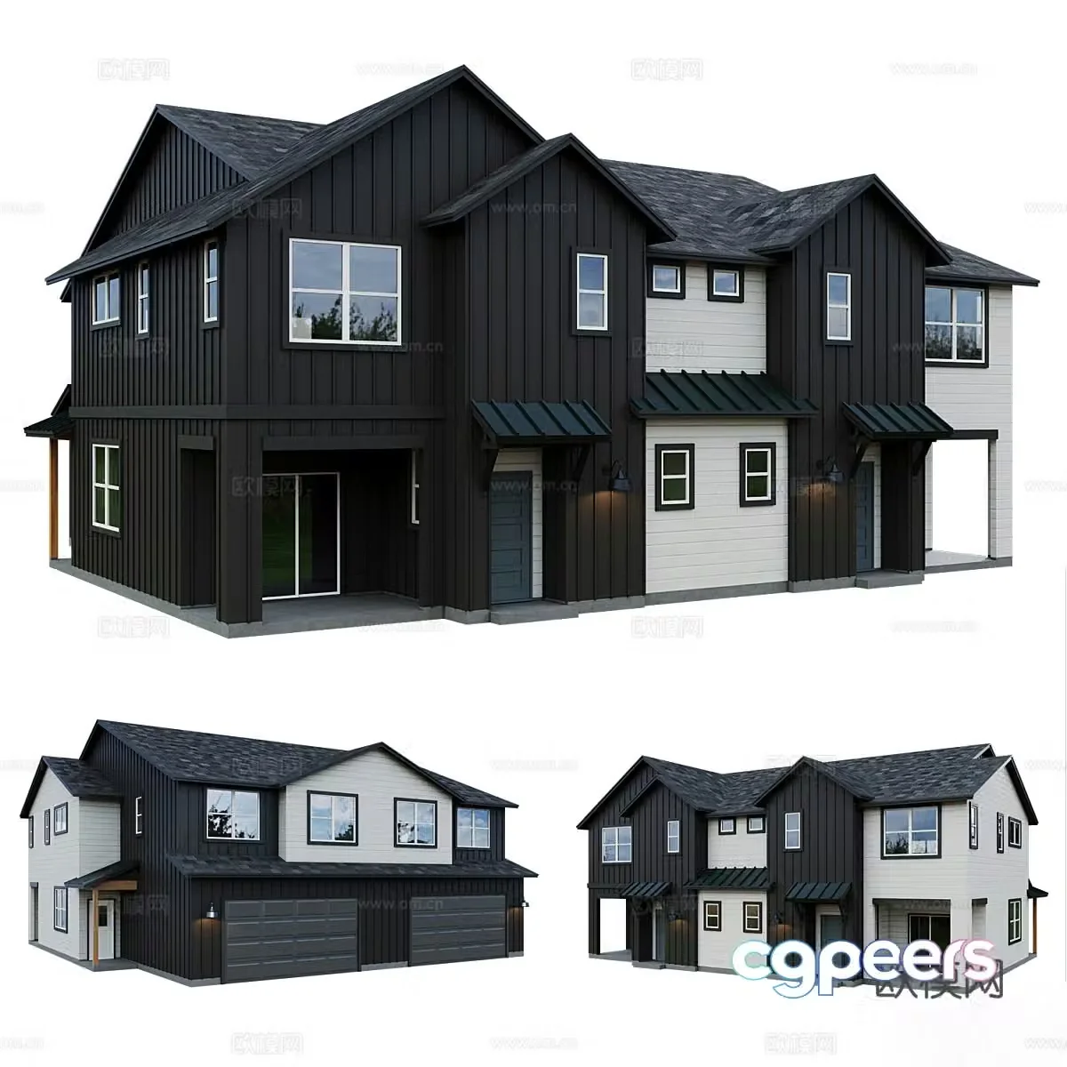 Townhouse 3d model