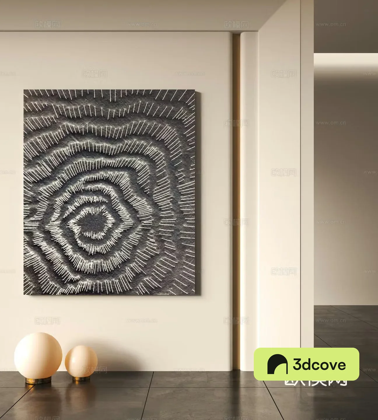 Modern decorative hanging painting