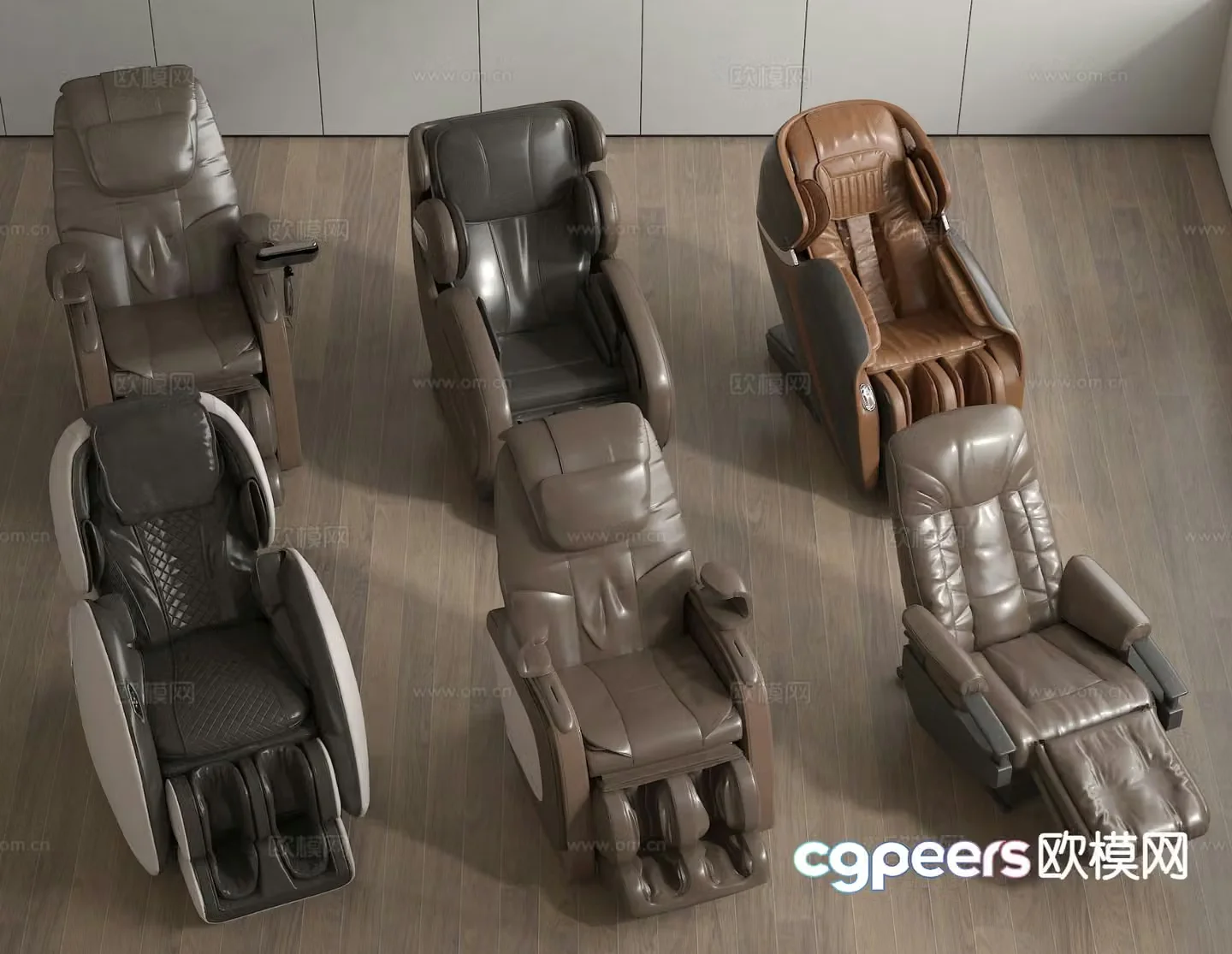 Modern massage chair massage sofa 3d model