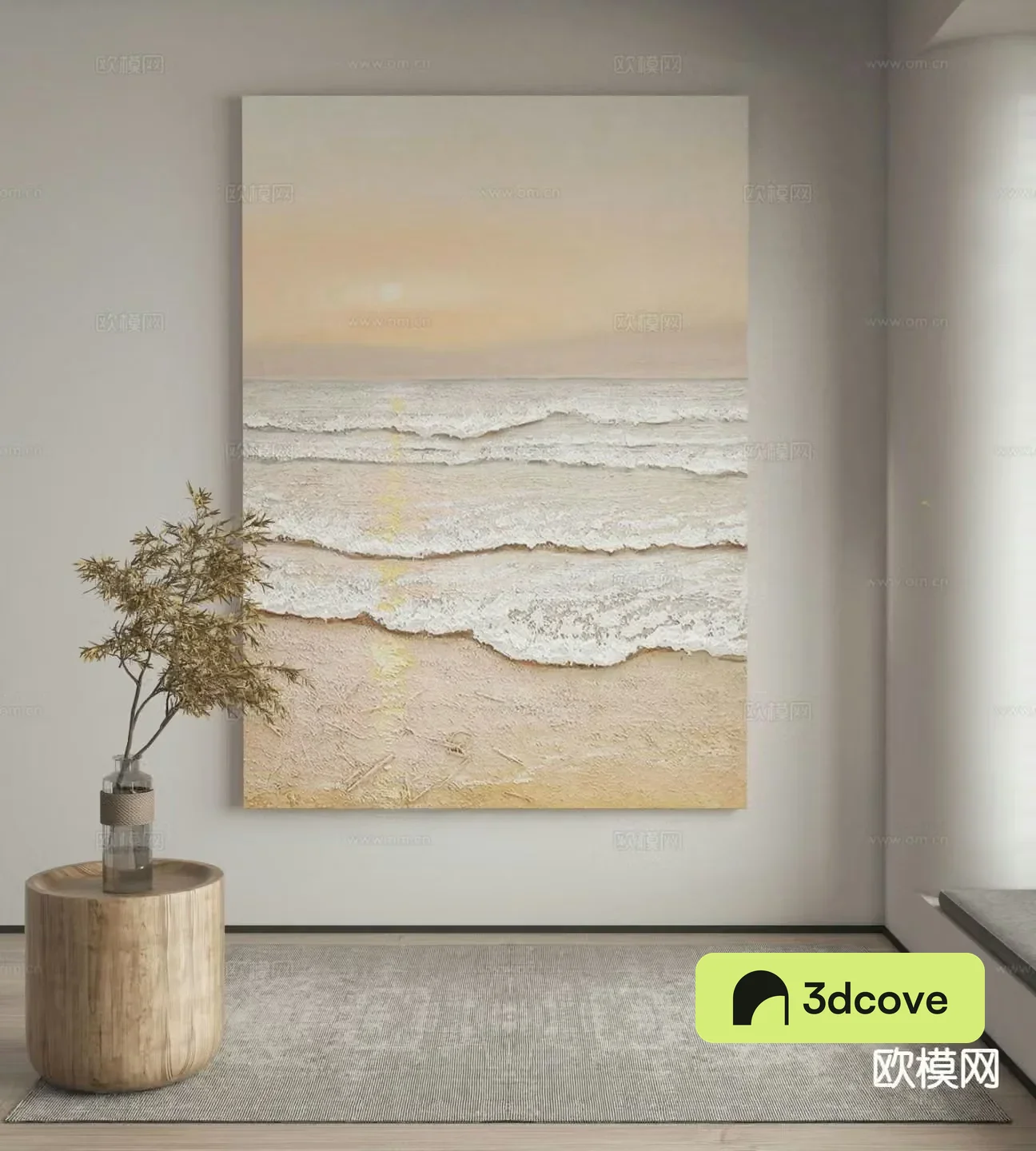 Modern landscape painting decorative painting