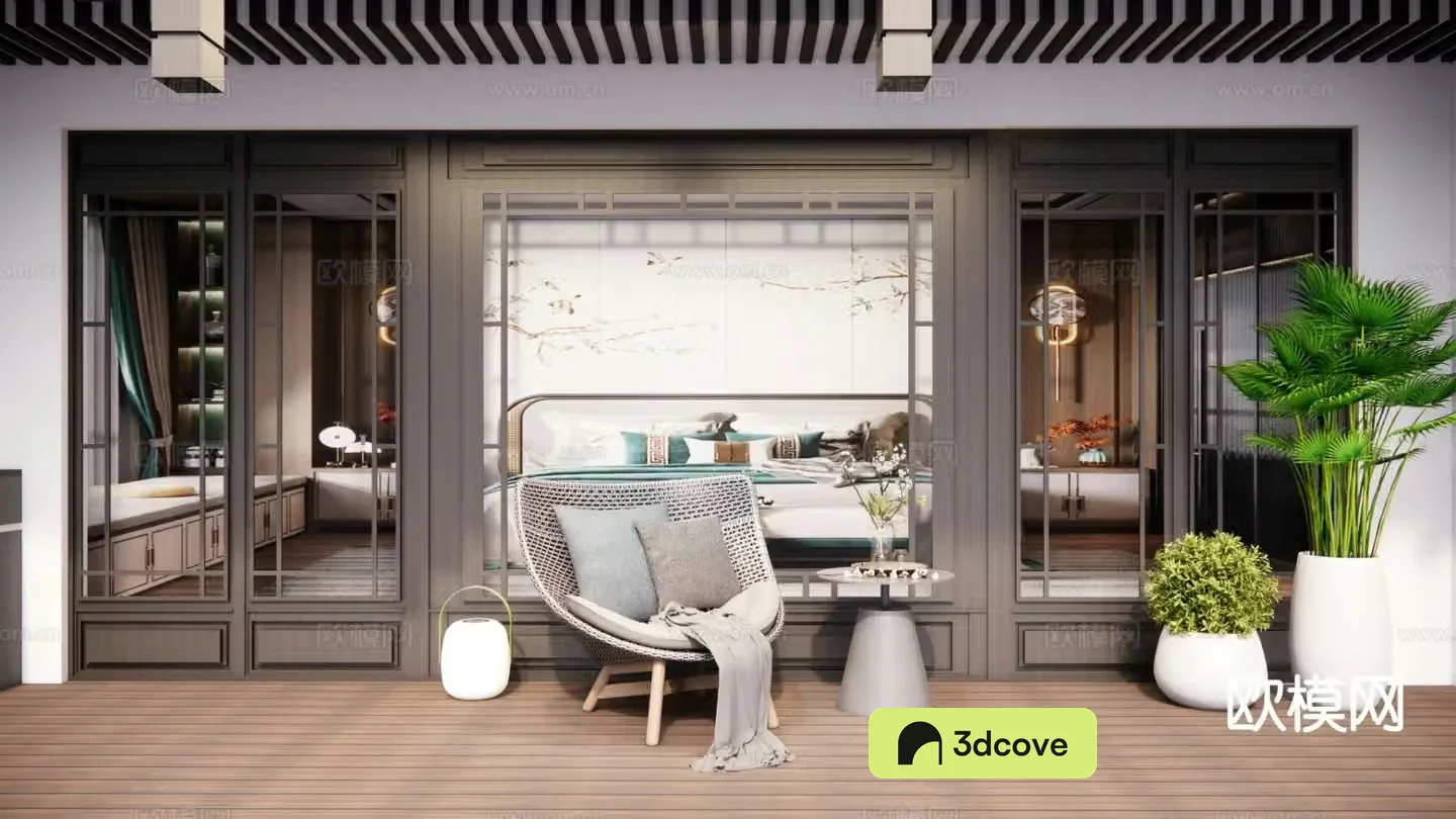 Chinese outdoor chair rattan chair