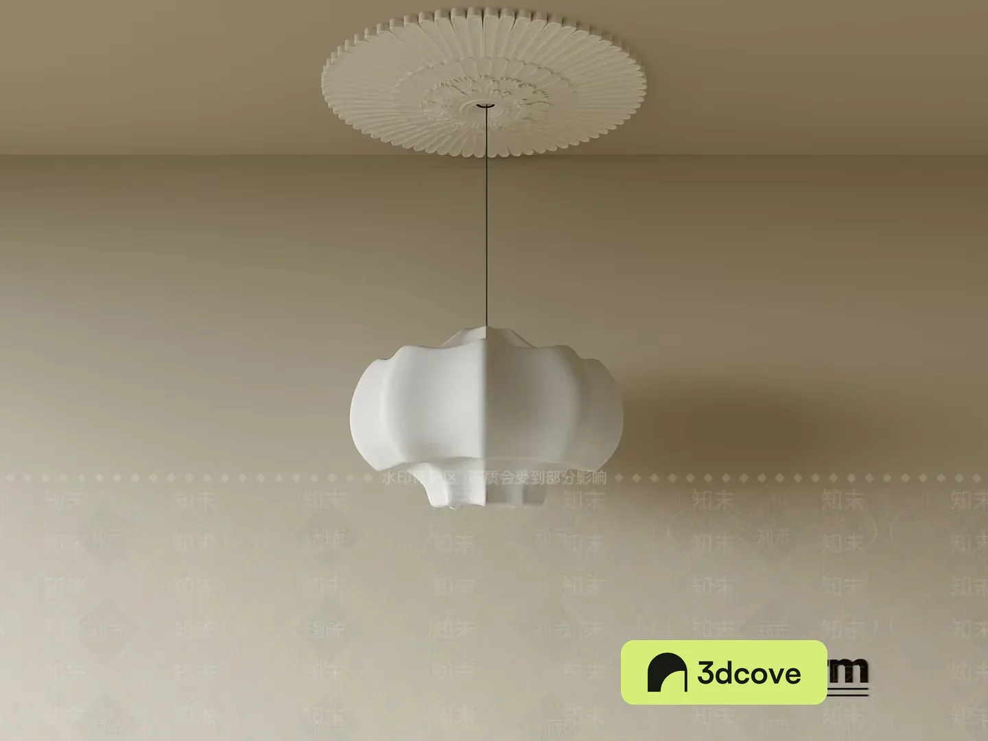 A White Light Fixture