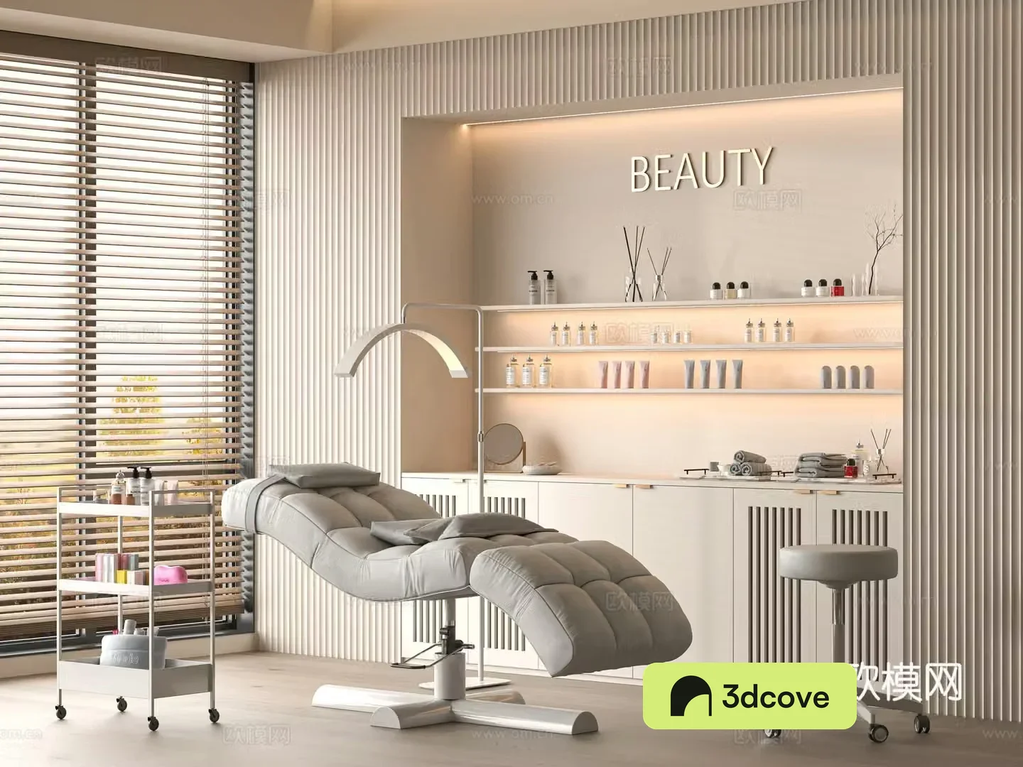 Modern massage salon