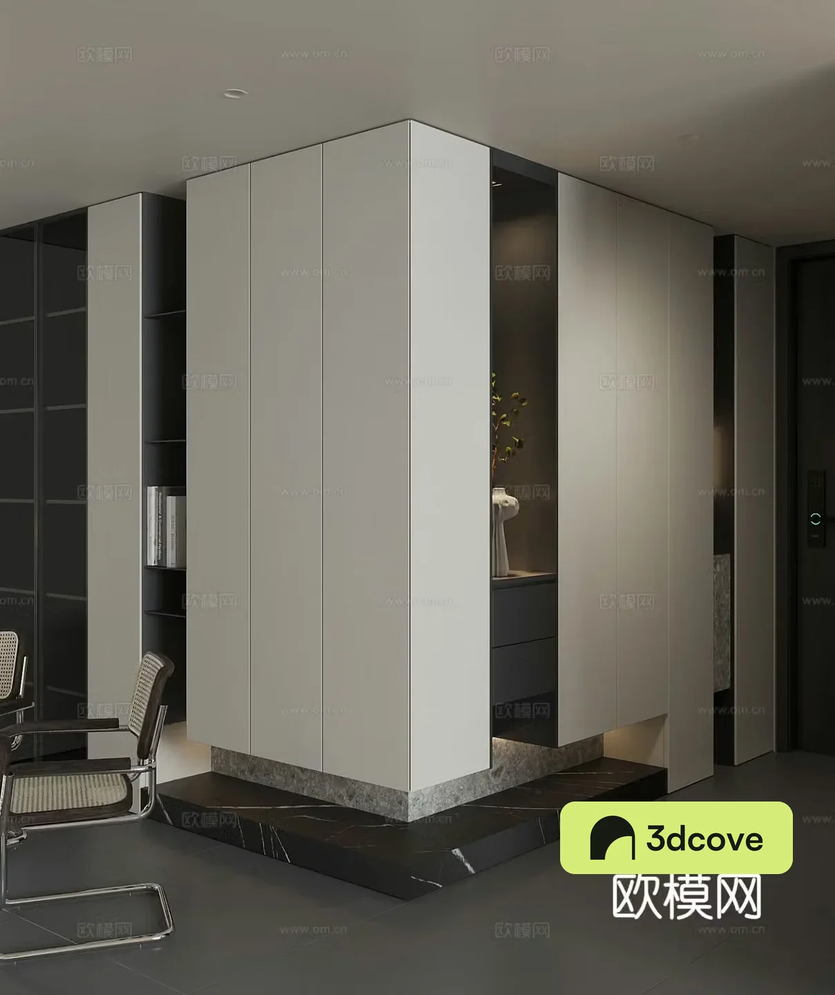 Modern home shoe cabinet