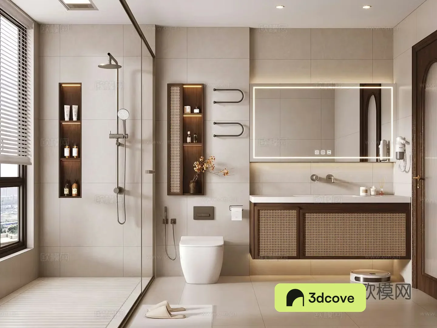 Wasabi Bathroom 3D Model