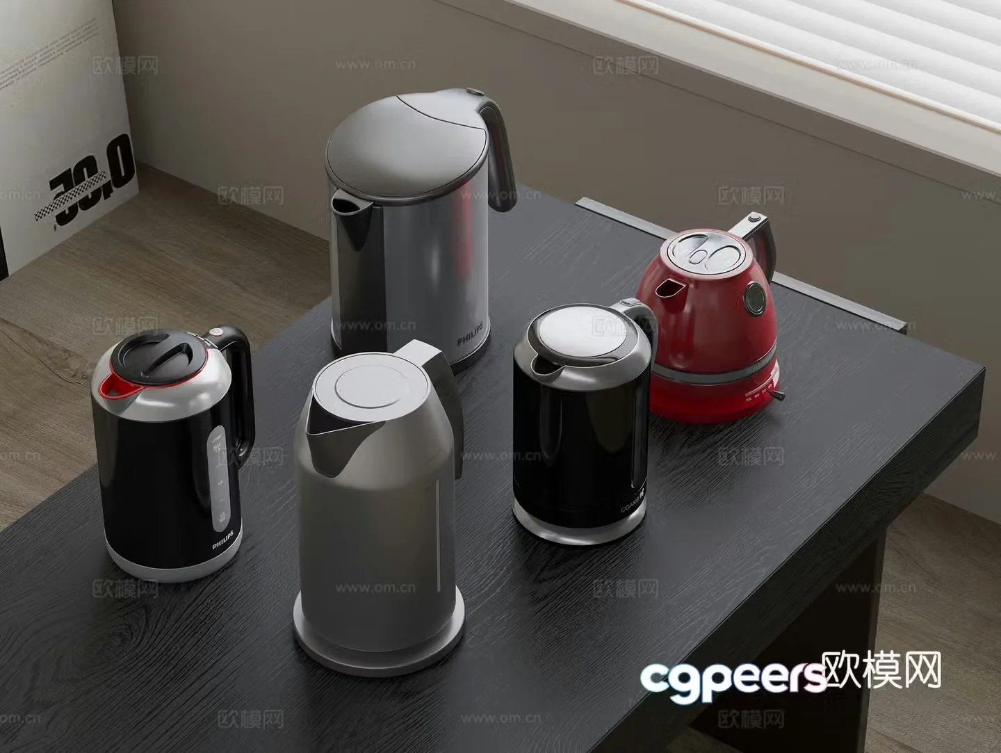 Kettle Electric Kettle Kettle 3D Model