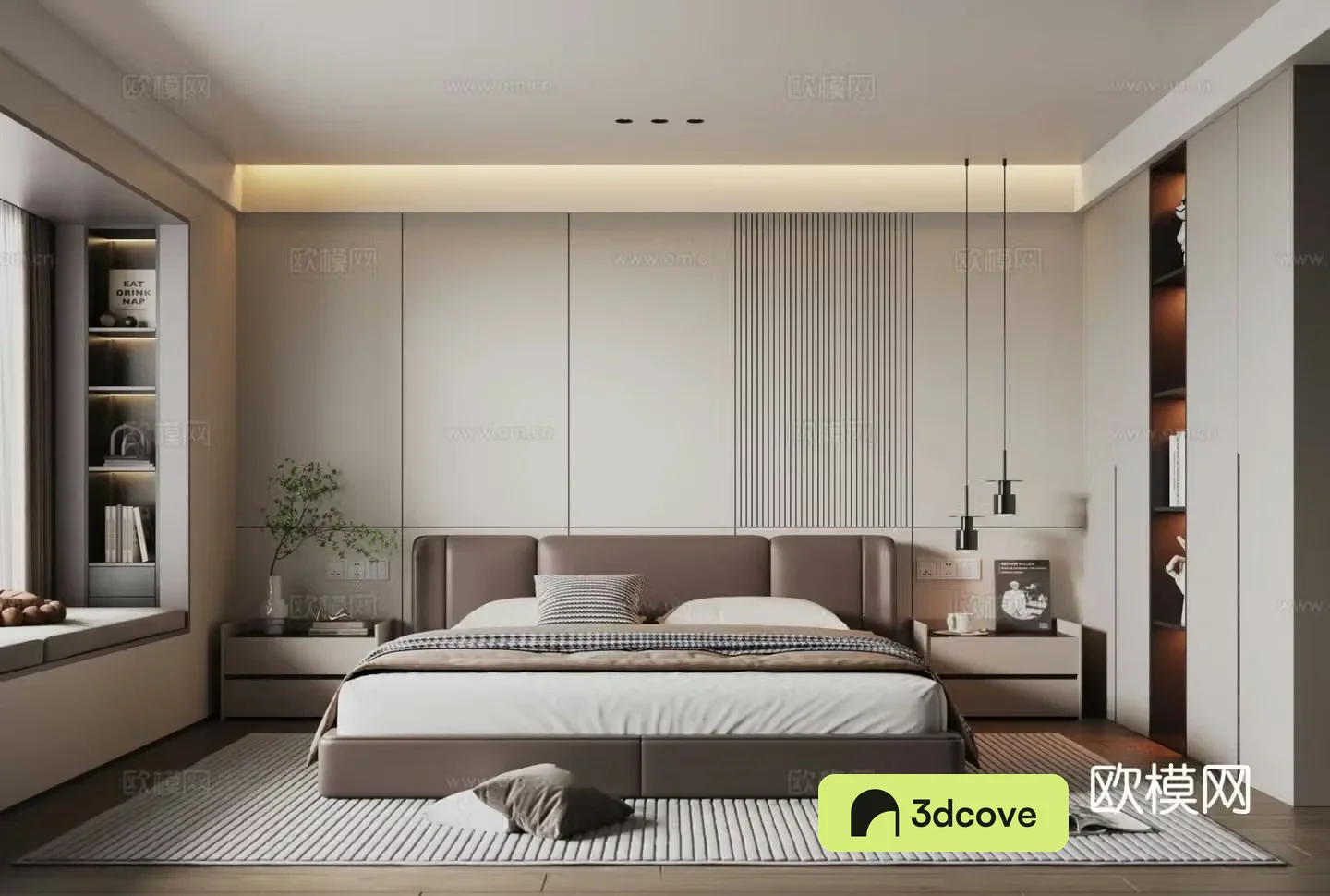 Italian style bedroom