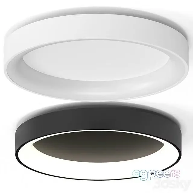 3ds Max Free – Minimalism Metal LED Ceiling Lamp