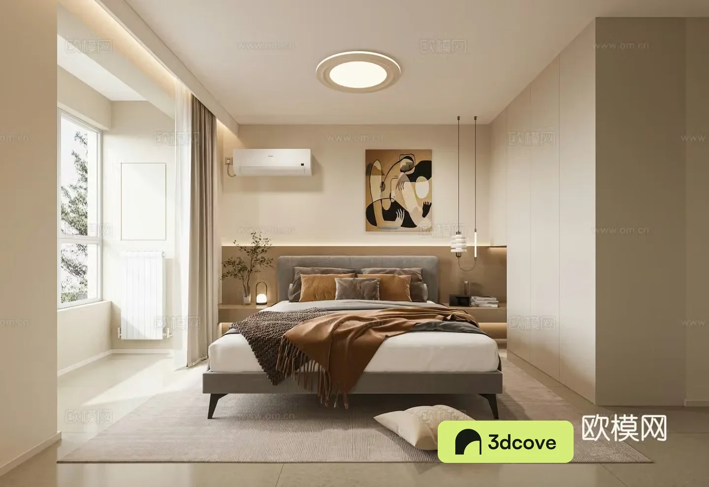 Modern bedroom